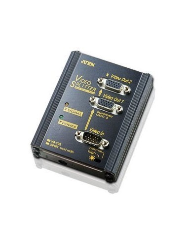 ATEN VS102 2-Port VGA Splitter Wall Plate (250MHz)