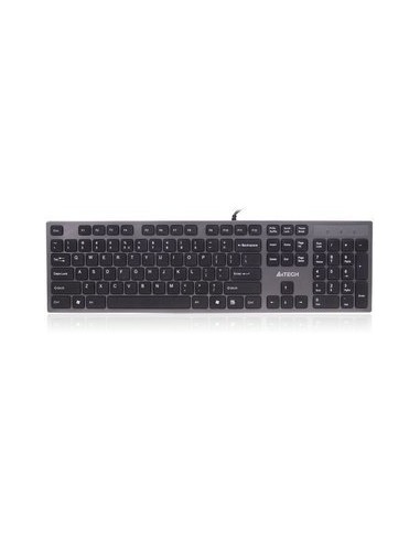 A4Tech KV-300H keyboard USB QWERTY Black,Grey