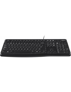 Logitech K120 keyboard USB QWERTY US International Black 2