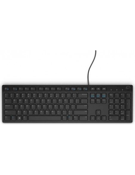 DELL KB216 keyboard USB QWERTY US International Black