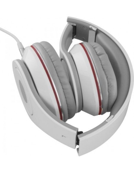 Esperanza EH141W headphones/headset Head-band Grey,White