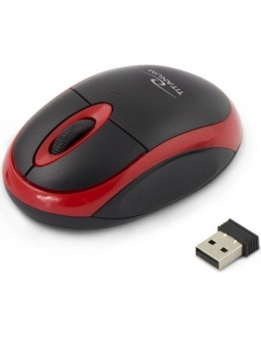 Titanum TM116E Wireless 3D mouse 2.4GHZ Black / Red