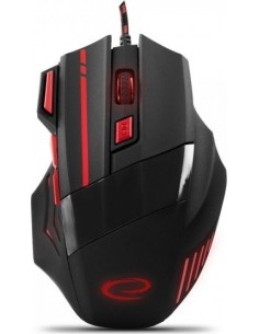 Esperanza EGM201R mouse USB Type-A Optical 2400 DPI...