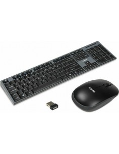 iBox IKMS606W keyboard RF Wireless English Black