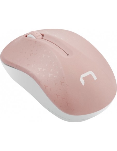 Natec Wireless Mouse Toucan Pink - White 1600DPI