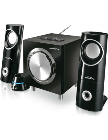 Audiocore - AC790 2.1 Bluetooth Multimedia Speakers FM radio, SD / MMC card input, AUX, USB