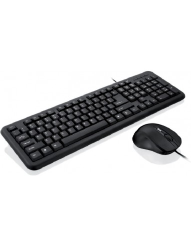 iBox OFFICE KIT II keyboard USB QWERTY English Black