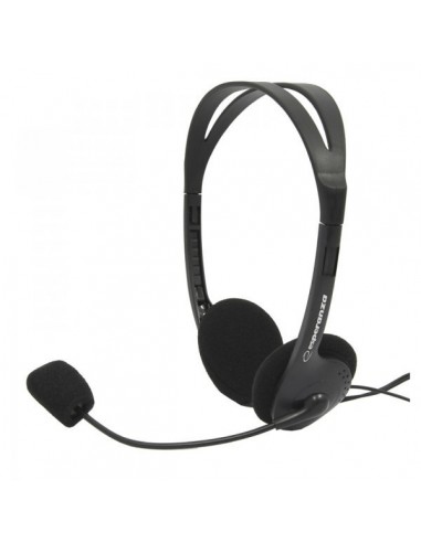 Esperanza EH102 headphones/headset Head-band Black