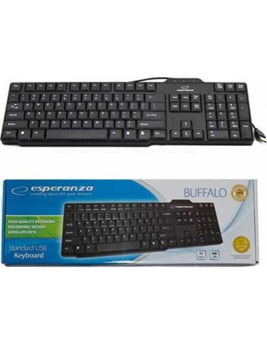 Esperanza EK116 keyboard USB Black