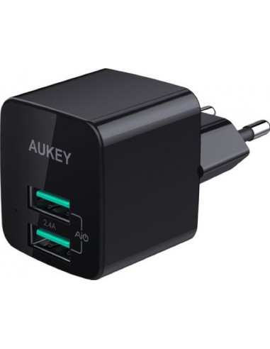 AUKEY PA-U32 mobile device charger Black Indoor