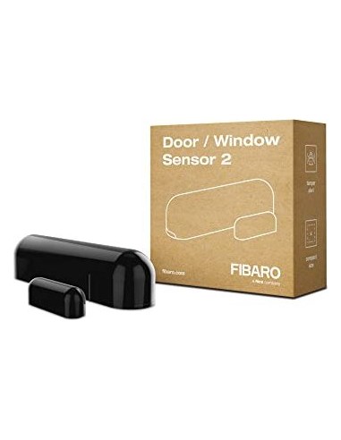 Fibaro FGDW-002-3 ZW5 door/window sensor Wireless Black