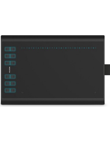 HUION H1060P graphic tablet 5080 lpi 250 x 160...