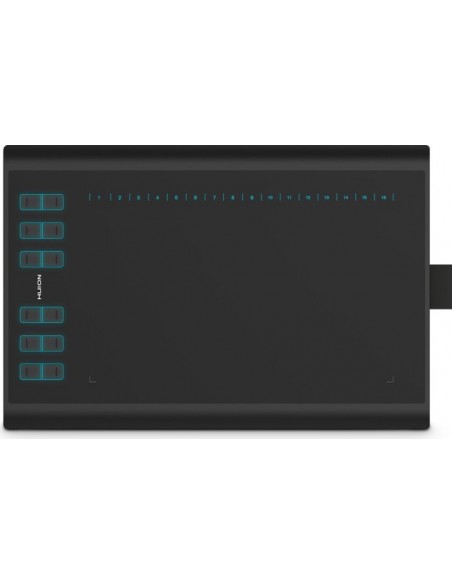 HUION H1060P graphic tablet 5080 lpi 250 x 160 mm USB Black