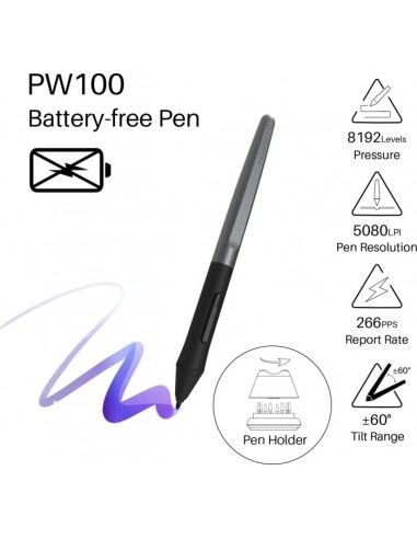 HUION HS610 graphic tablet 5080 lpi 254 x 158.8...