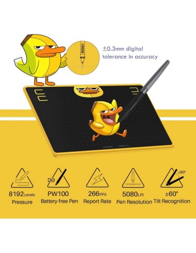 HUION HS64SE graphic tablet