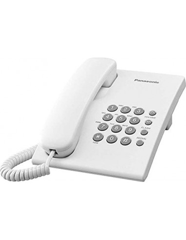 Panasonic KX-TS500PDW telephone Analog telephone White