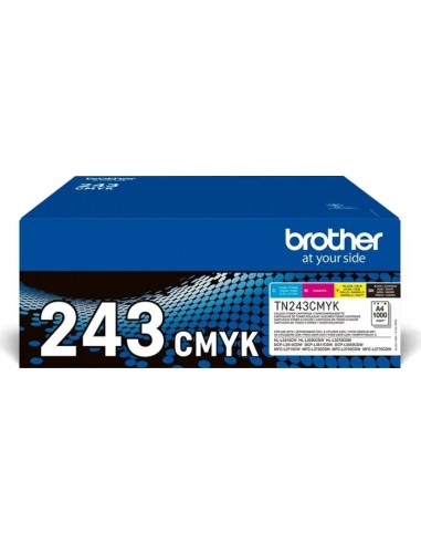 Brother TN-243CMYK toner cartridge 1 pc(s) Original Black, Cyan, Magenta, Yellow