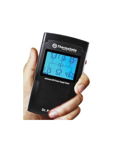 Thermaltake Dr. Power II battery tester Black