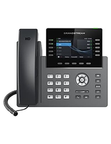 Grandstream Networks GRP2615 IP phone Black, Grey 10 lines TFT Wi-Fi