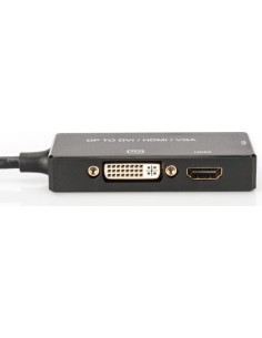 DIGITUS DisplayPort 3in1 Adapter DP/HDMI+DVI+VGA 2