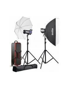Godox QT600II-C Studio-Kit studio flash unit kit 2 x 600Ws