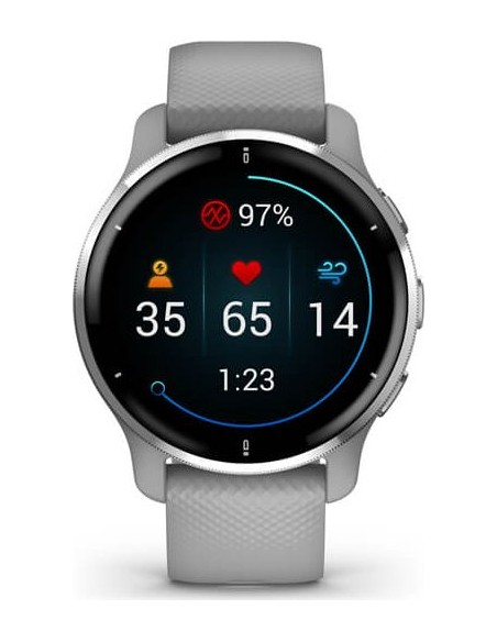 Garmin Venu 2 Plus powder grey/silver