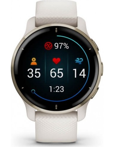 Garmin Venu 2 Plus Ivory/Cream Gold
