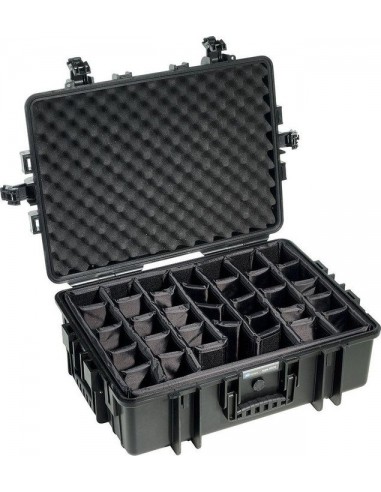 B-W Outdoor Case 6500 incl. divider system black