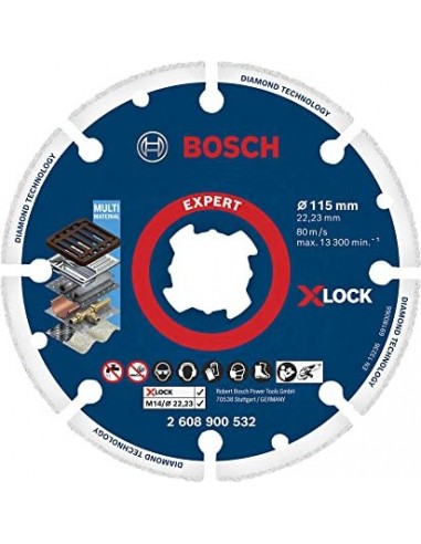 Bosch EXPERT X-LOCK Diamant cutting disk 115x22.23mm