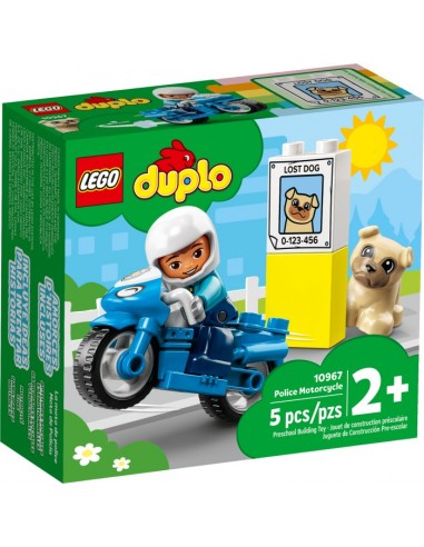 LEGO Duplo 10967 Polizeimotorrad