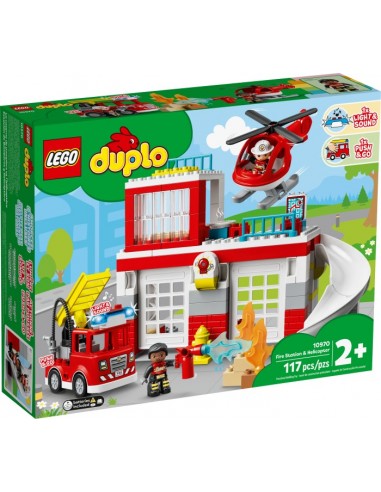 LEGO Duplo 10970 Feuerwehrwache mit Hubschrauber