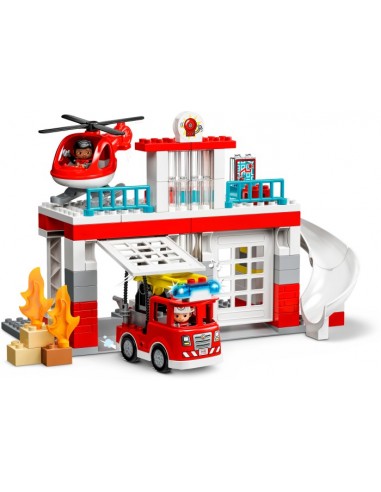 LEGO Duplo 10970 Feuerwehrwache mit Hubschrauber