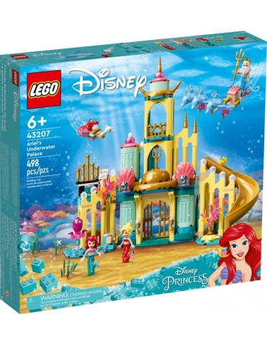 LEGO Disney Princess 43207 Arielles Unterwasserschloss