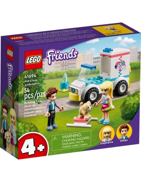 LEGO Friends 41694 Tierrettungswagen (4+)
