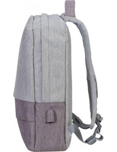 RIVACASE 7562 grey/mocha anti-theft Laptop backpack 15.6