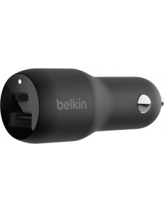 Belkin Dual Car Charger   37W PD 25W USB-C/12W USB-A...