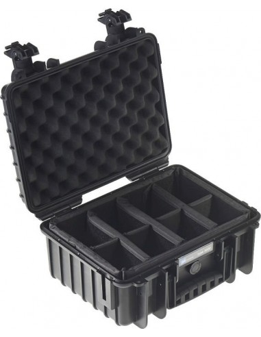 B-W Outdoor Case 3000 incl. divider system orange