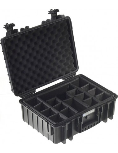 B-W Outdoor Case 5000 incl. divider system orange