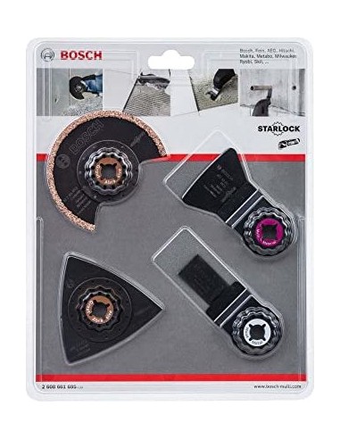 Bosch GOP Tile kit 4-pcs. Starlock