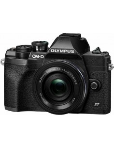 Olympus OM-D E-M10 Mark IV Kit + 14-42 Pancake Zoom black