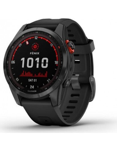 Garmin fenix 7S Solar Slate Gray with Black Band