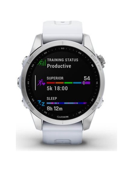 Garmin fenix 7S Whitestone/Silver