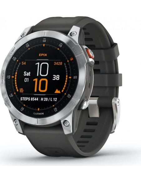 Garmin EPIX with QuickFit-Silicon-Armband (22mm)