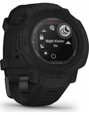 Garmin Instinct 2 Solar Tactical Edition Black