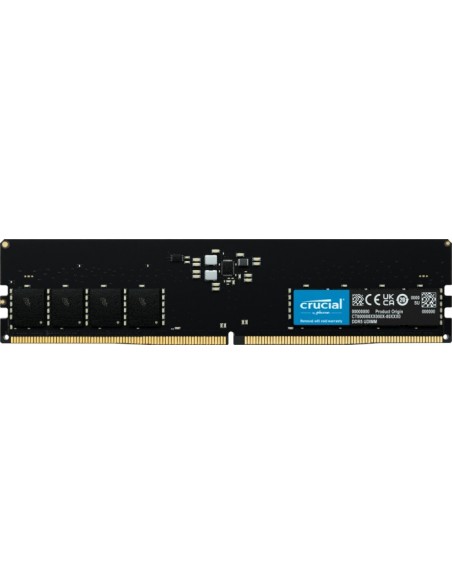 Crucial 64GB Kit DDR5-4800 (2x32GB) UDIMM CL40 (16Gbit)