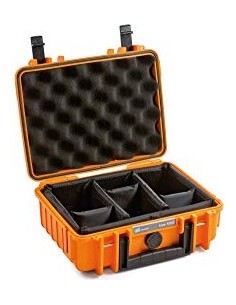 B-W Outdoor Case 1000 incl. divider system orange