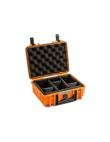 B-W Outdoor Case 1000 incl. divider system orange