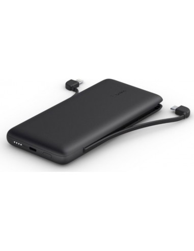 Belkin Power Bank 18W 10.000mAh USB-C+Lightning Cab. BPB006BTBLK