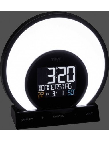 TFA 60.2026.01 SOLUNA Lichtwecker m.Farbwechsel