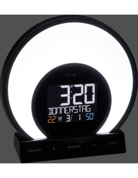 TFA 60.2026.01 SOLUNA Lichtwecker m.Farbwechsel